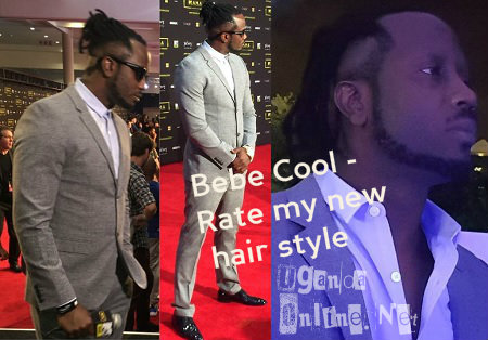 Bebe Cool in South Africa during the MAMA awards