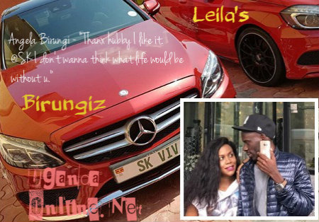 Leila Kayondo's rival now a proud owner of a  red merc