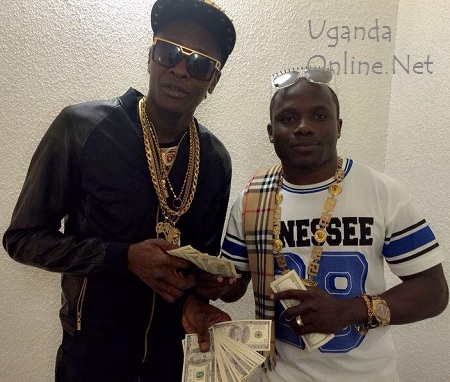 Chameleone and Katsha after he had paid for his One Million show ticket