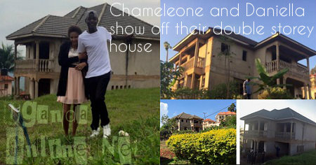 Chameleone shows off his double storey house