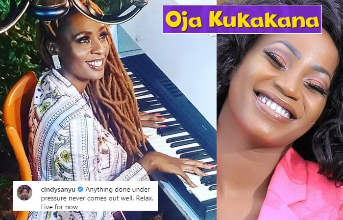 Cindy's response to Sheebah's Kimansulo and Jealousy songs