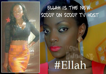 Ellah on Urban TV and inset is Ella at the Abryanz awards, MTN Arena