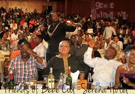Friends of Bebe Cool show at Serena Hotel