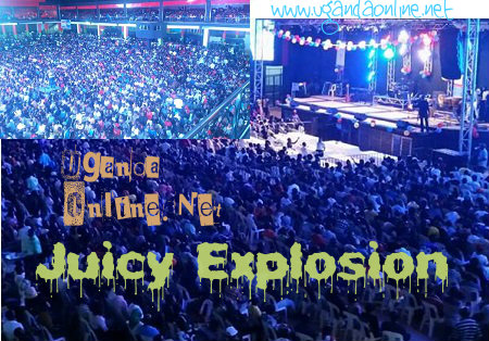 Massive attendance at the Juicy Explosion concert