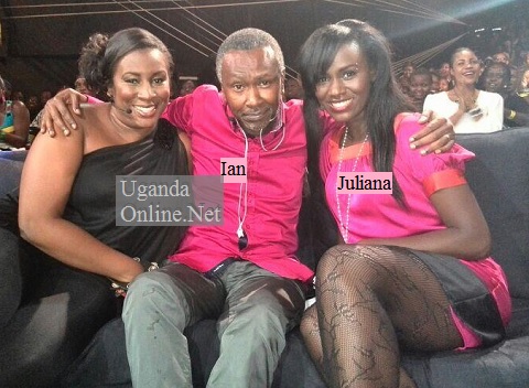 Judge Ian and Juliana at a Tusker Project Fame event recently