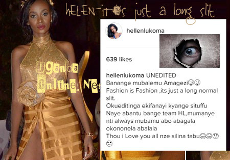 Helen Lukoma defends her fashion sense