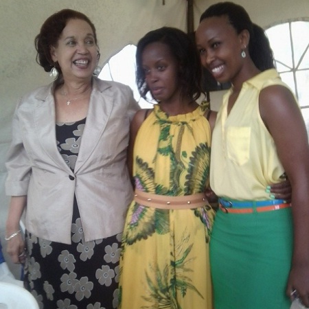 Dr. Maggier Kigozi, Flavia Tumusiime and Barbi Kyagulanyi