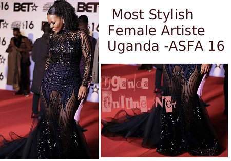 Most Stylish Female Artiste - Uganda - ASFA 2016