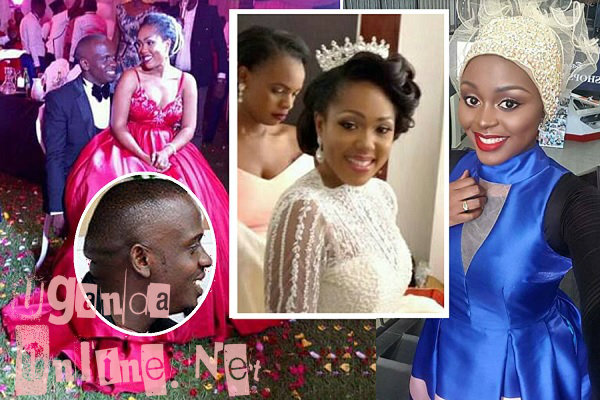 Bukedde TV's Fiona Kirabo on her wedding day