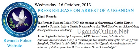 Rwanda Police confirms the arrest of Bad Black