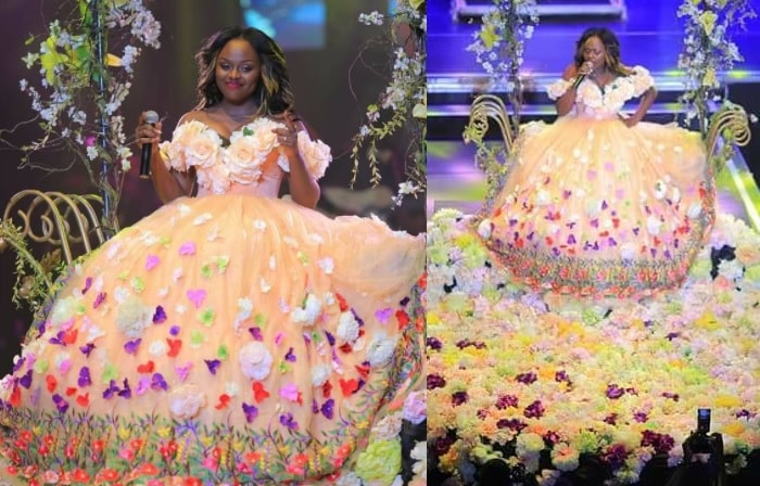 The story behind the flowers on Rema's dress