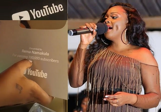Uganda Online Youtube Awards Rema For Surpassing The 100k