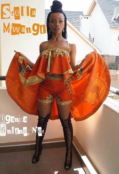 Stella MWANGI rocking this African outfit