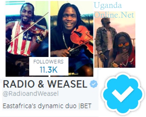 Radio and Weasel's Twitter account is now verified.