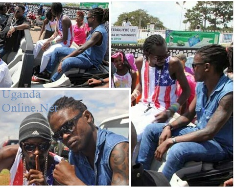 Radio, Weasel and The Ebonies in Kigali this morning