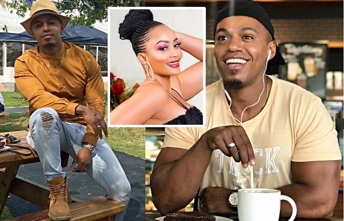 Cedric Fourie and inset is his wife Zari Hassan