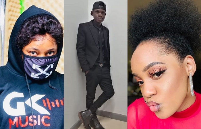 Zahara Totto and Luzze Andrew don't see eye-to-eye