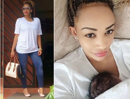 Zari showing off her bod after baby number 5