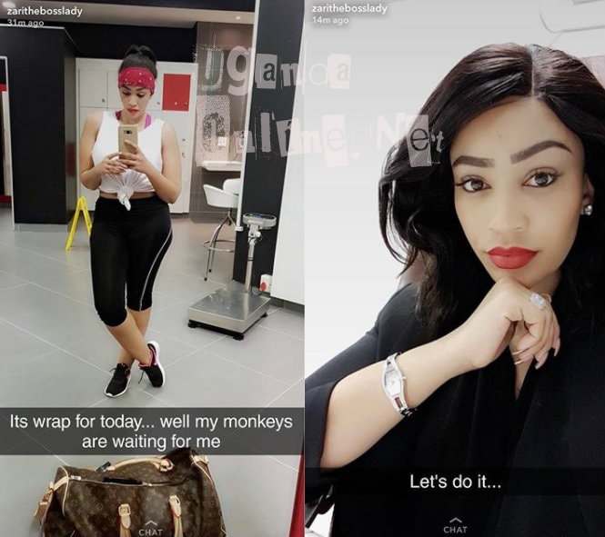 Zari just hit the gym as she thought of how to deal with the Tanzanian ex beauty
