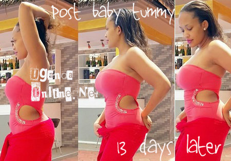 ari shows off her hot body 13 days later