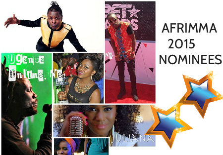 AFRIMMA Uganda nominees 2015