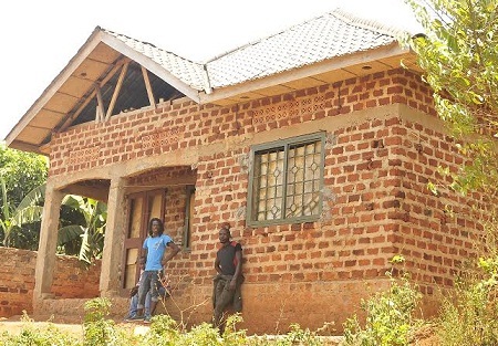 Contributions are towards completing this house