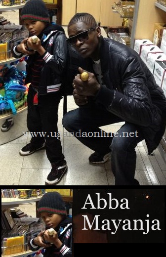 Chameleone and his son in Malaysia