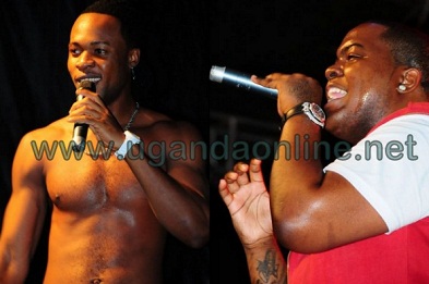 Mr. Flavour and Sean Kingston at Lugogo Cricket Oval