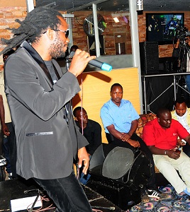 Bebe Cool during his Unplugged Show