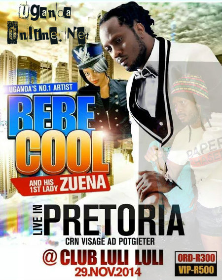 Bebe Cool and Zuena in SA