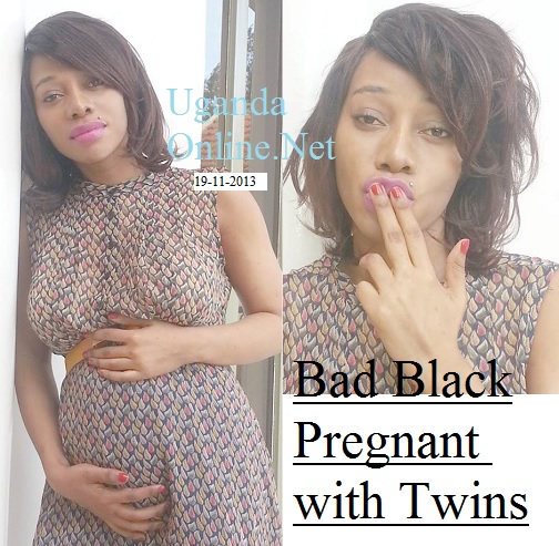 Bad Black pregnant with twins