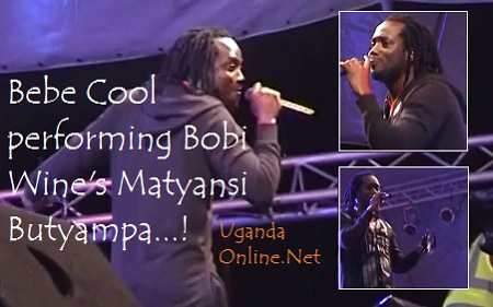 Bebe Cool doing Bobi Wine's Matyansi Butyampa
