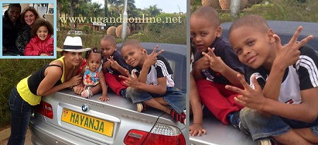 Chameleone's family with swaggarific kids