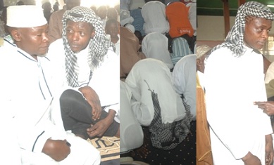Jose Chameleone attending prayers at Kibuli Mosque