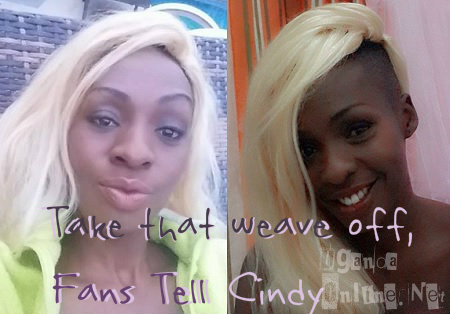 Take the Weave off Fans Tell Cindy