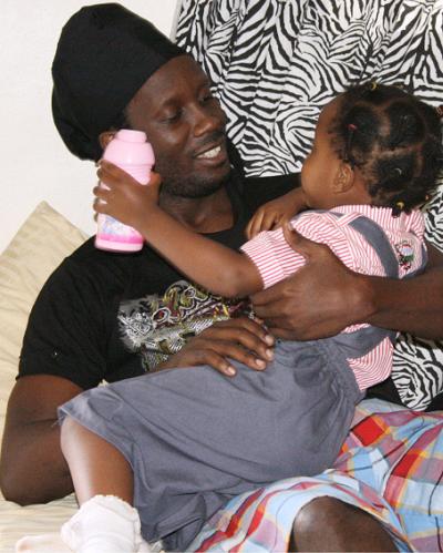 Bebe Cool and Daughter