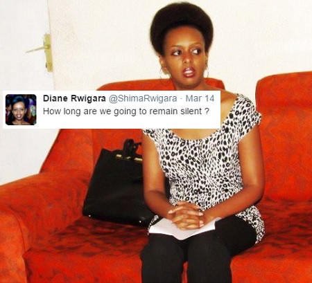 ""How long are we going to remain silent" -Diane Rwigara