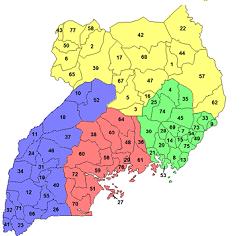 Uganda Districts