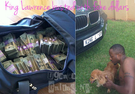 King Lawrence busted after displaying fake dollars