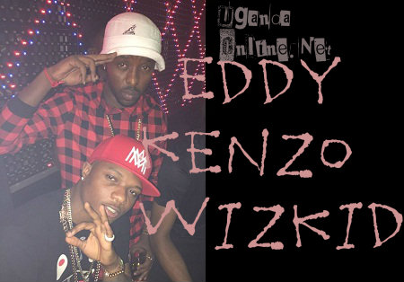Eddy Kenzo and Wizkid in Lagos