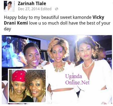 Sylvia Owori, Vicky Drani and Zari at the White Party recently