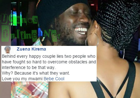 Bebe Cool and Zuena happy moments