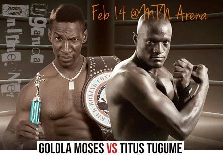 Golola Moses VS. Titus Tugume this Valentine's day