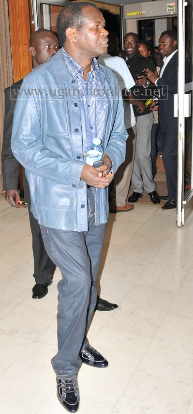 Pastor Robert Kayanja arriving for the Igwe Concert