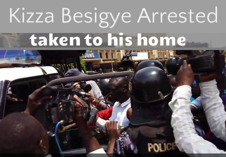 FDC candidate Kizza Besigye arrested