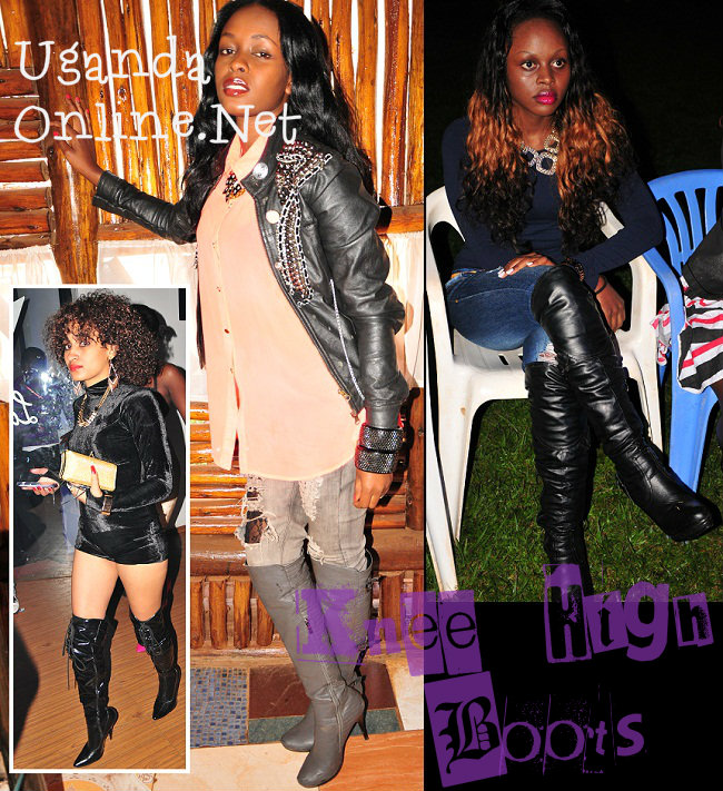 Our gals rocking knee high boots