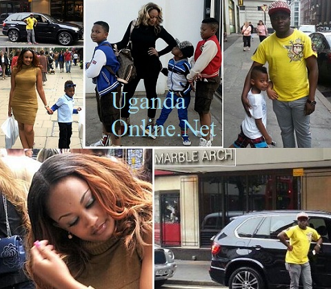 The Semwanga's on holiday in tghe UK