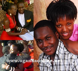 Brian Mulondo and the love of his life Manuela Pacutho