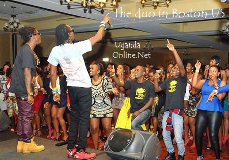 Radio and Weasel performing in Boston US