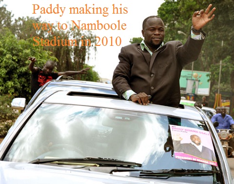 Paddy Bitama in the 2010 Presidential elections, though he was told he did not have the required papers